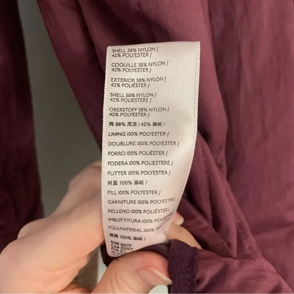 Urban Outfitters Plum Purple Quilted Hooded Jacket - Picture 10 of 10